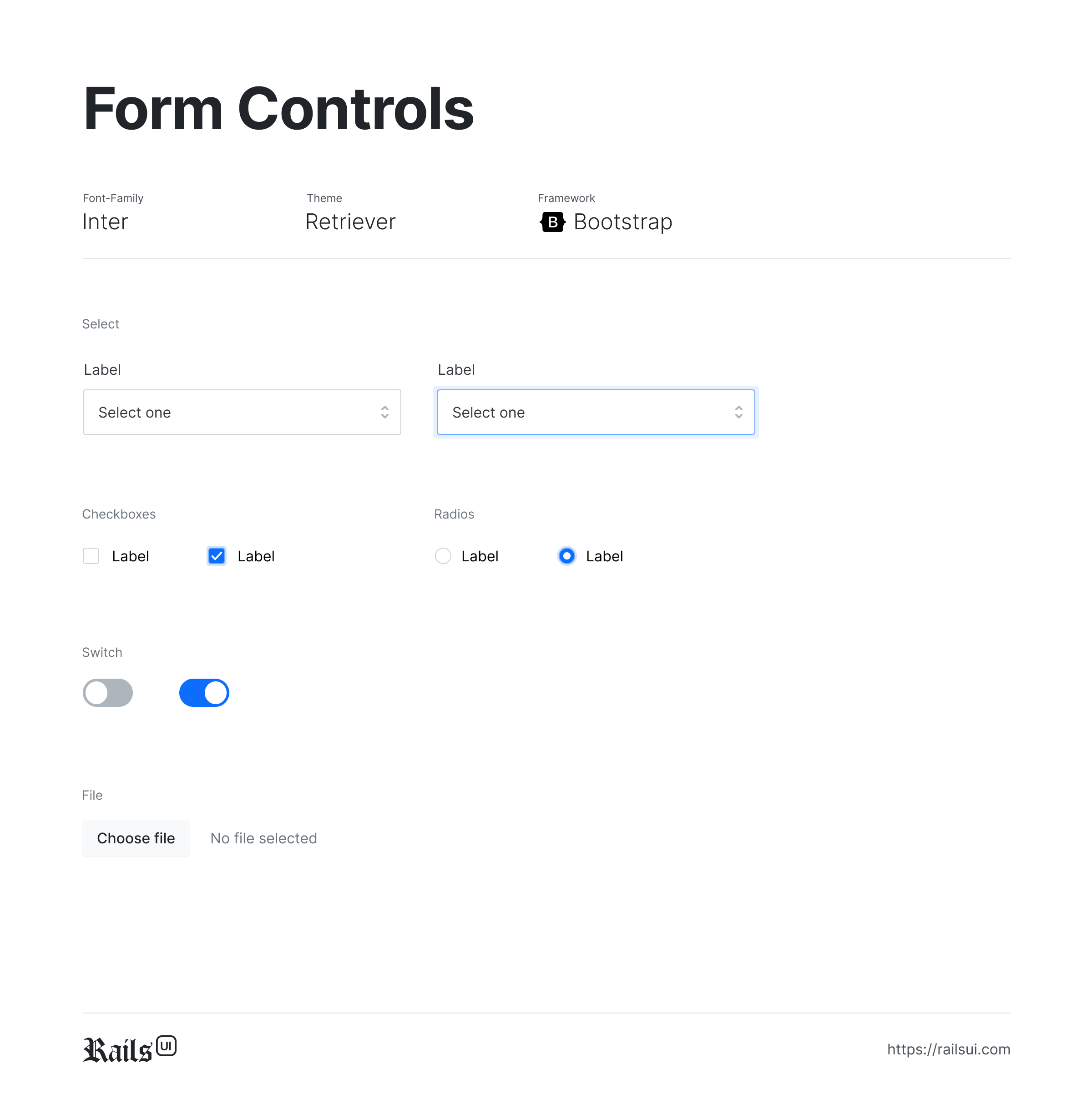Rails UI Retriever theme form controls